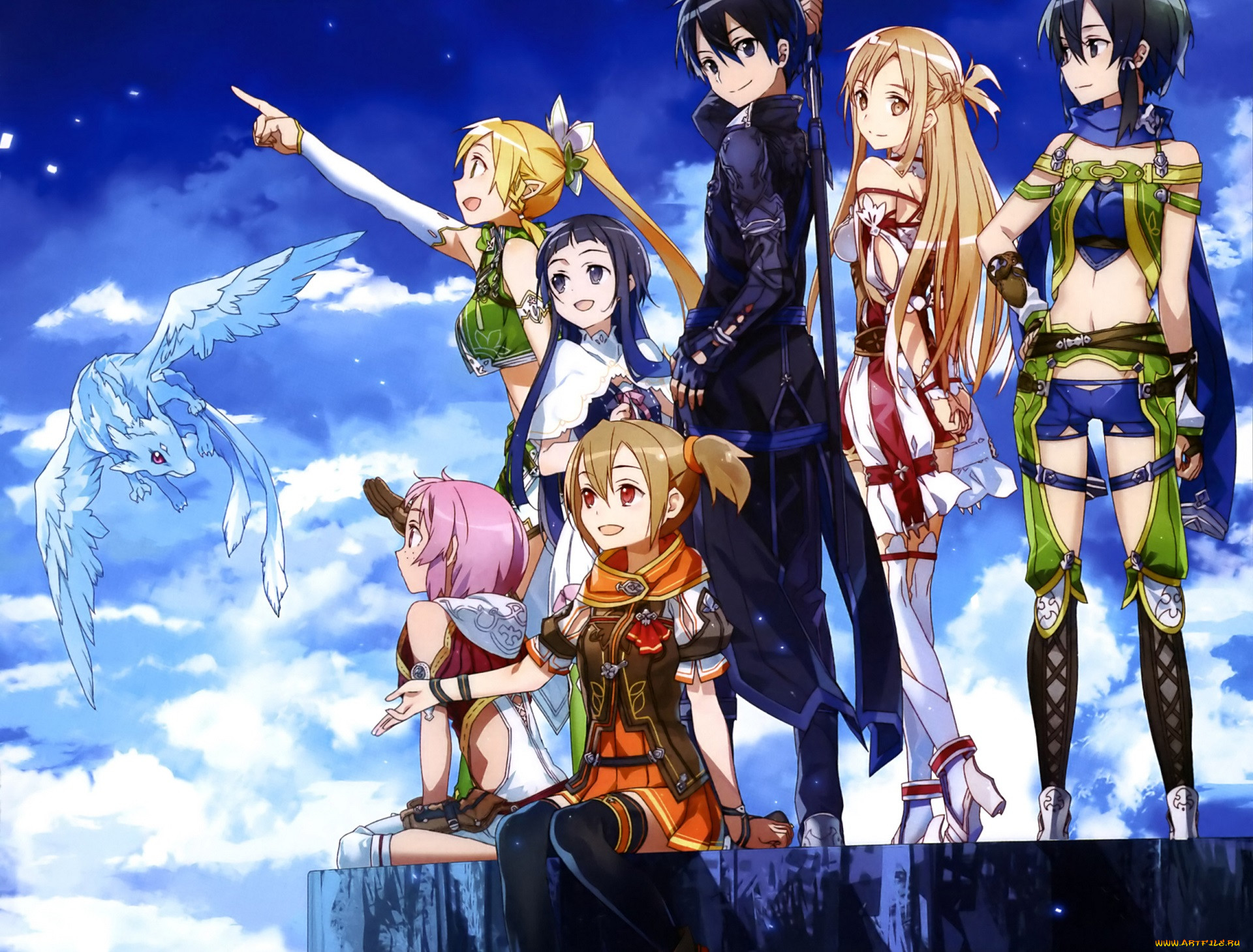 , sword art online, , , 